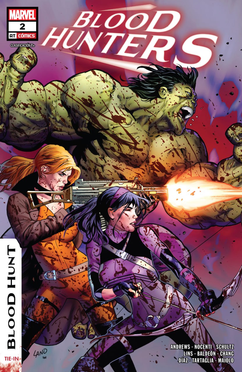 Portada ampliada de BLOOD HUNTERS