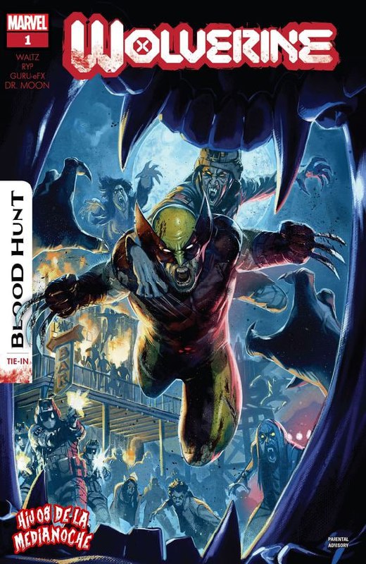Portada ampliada de Wolverine