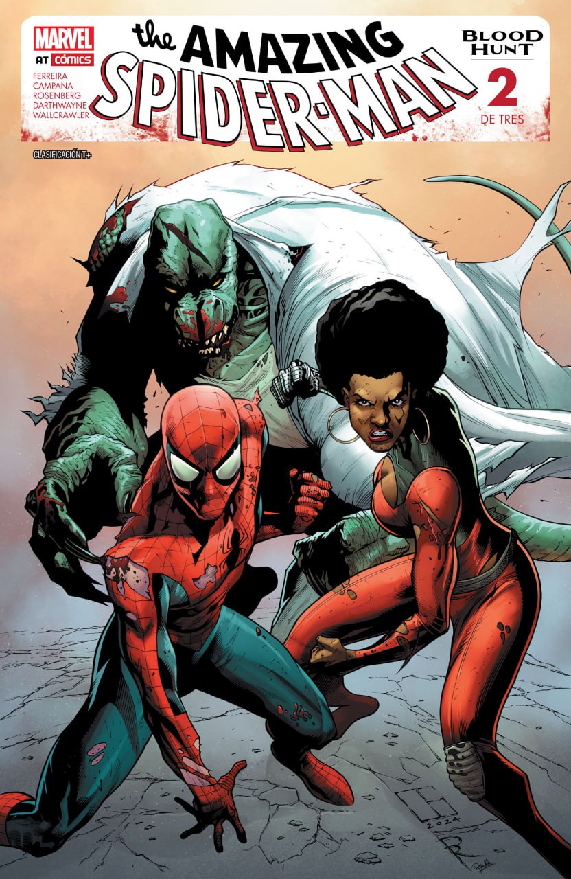 Portada ampliada de the AMAZING SPIDER-MAN