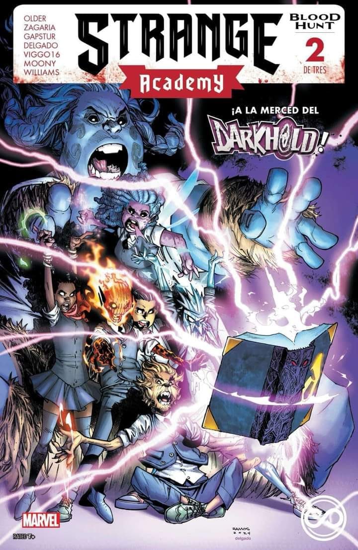 Portada ampliada de STRANGE Academy