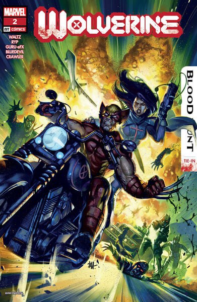 Portada ampliada de WOLVERINE