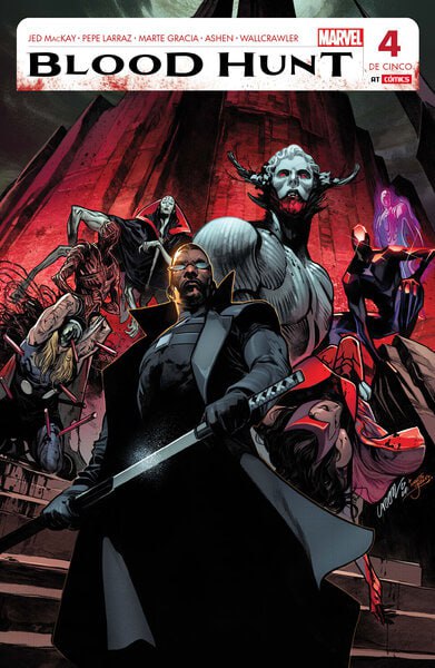 Portada ampliada de BLOOD HUNT