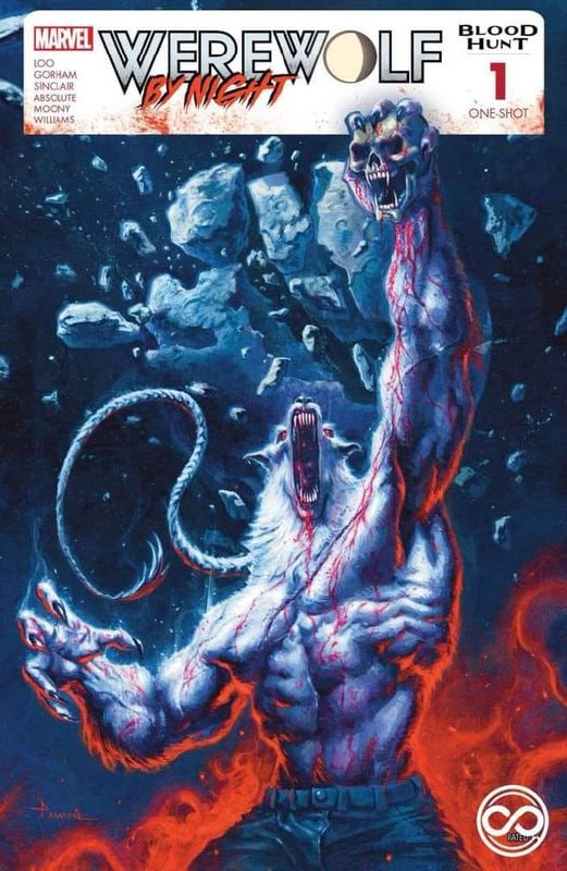 Portada ampliada de WEREWOLF BY NIGHT