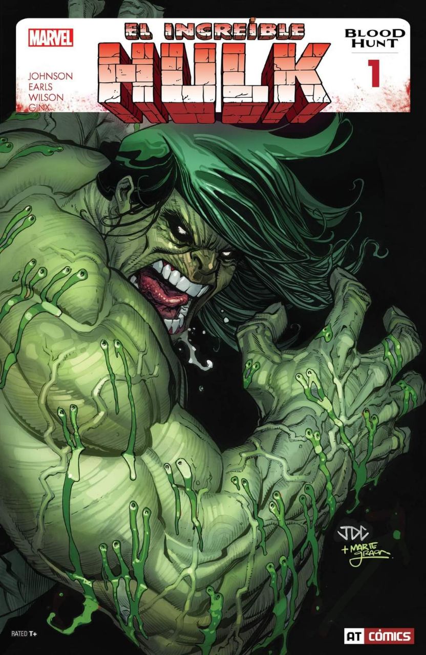 Portada ampliada de EL INCREÍBLE HULK