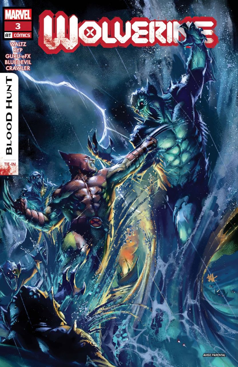 Portada ampliada de WOLVERINE