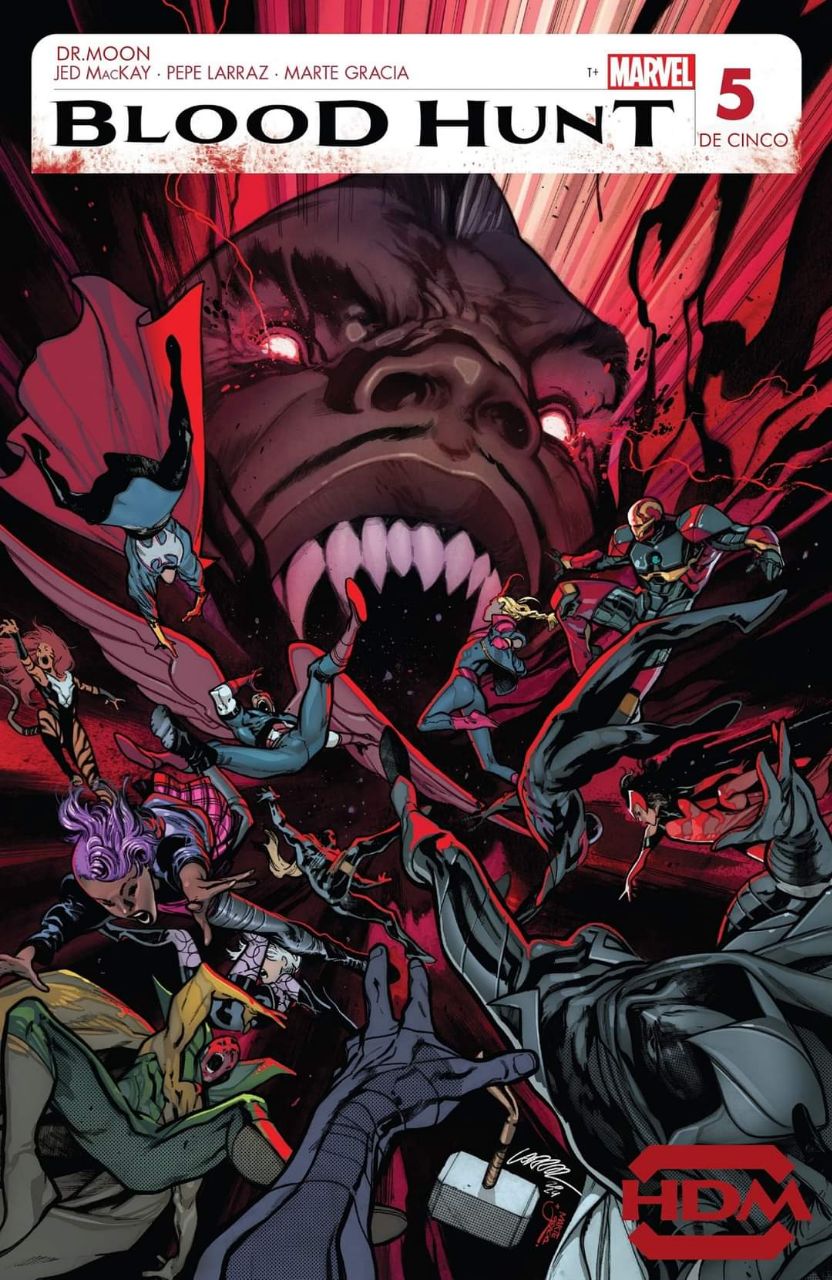 Portada ampliada de BLOOD HUNT