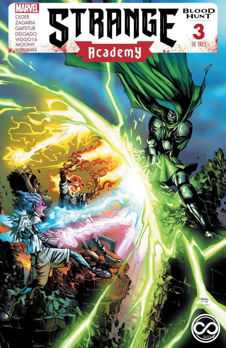 Portada ampliada de STRANGE Academy
