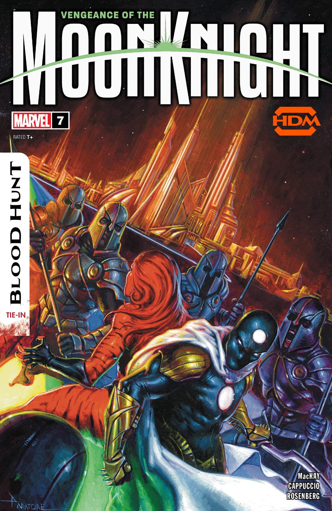 Portada ampliada de VENGEANCE OF THE MOON KNIGHT