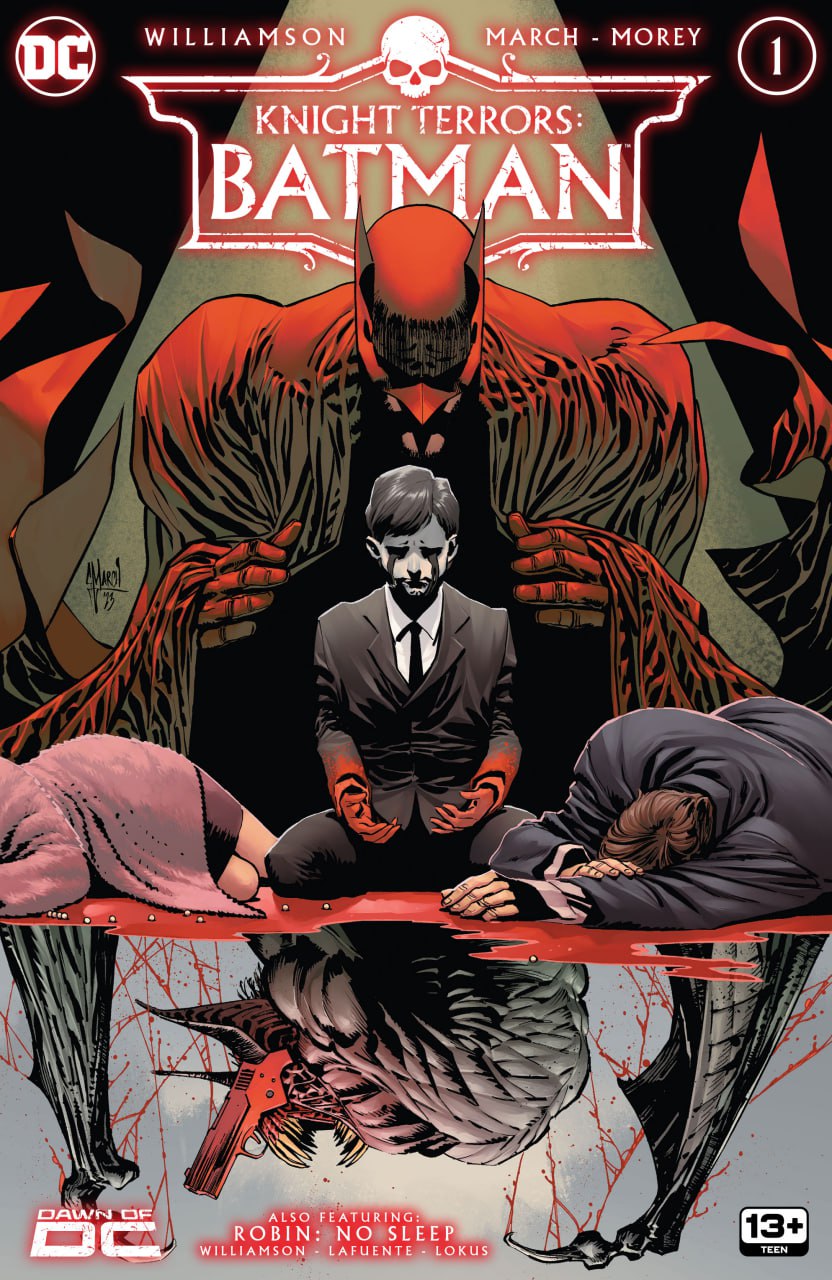 Portada ampliada de Knight Terrors: Batman