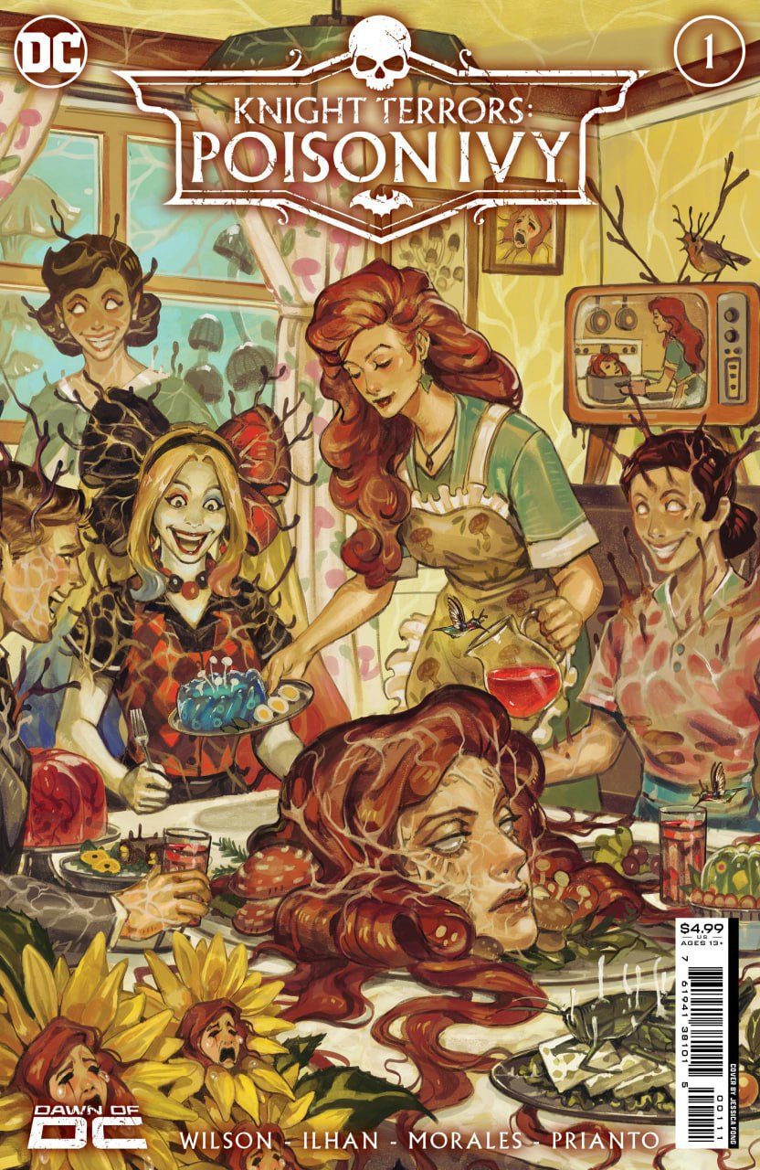 Portada ampliada de KNIGHT TERRORS POISON IVY