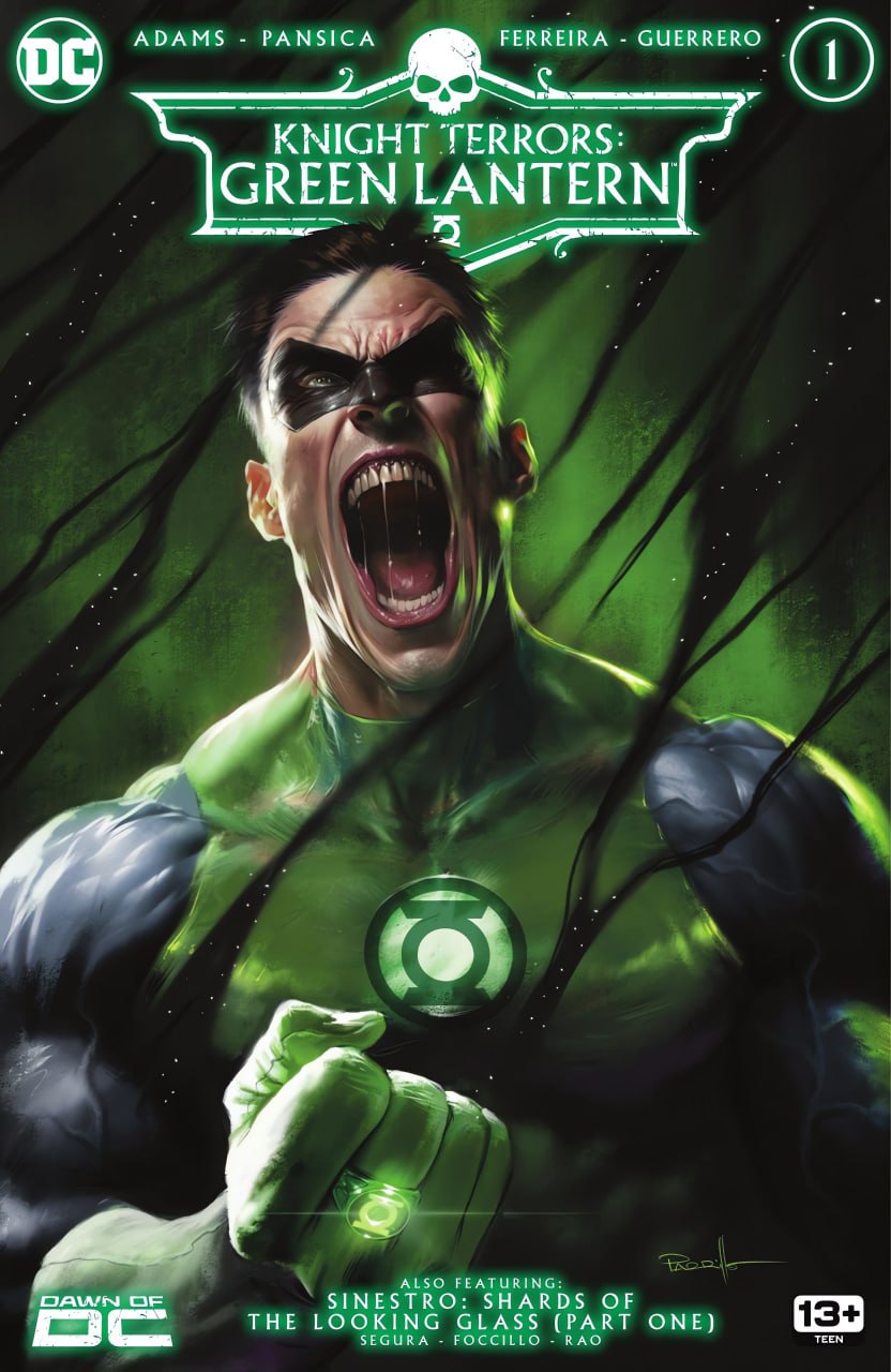 Portada ampliada de KNIGHT TERRORS: GREEN LANTERN