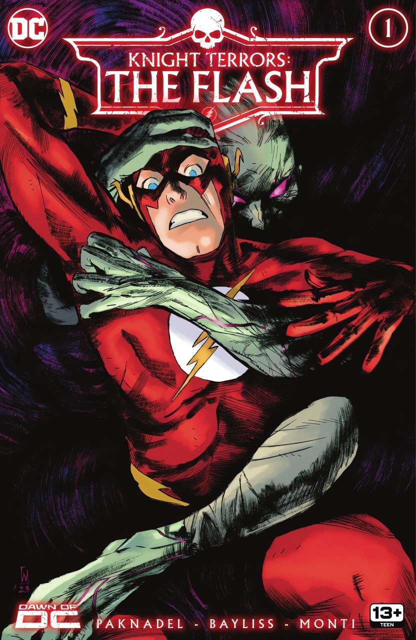Portada ampliada de Knight Terrors: The Flash