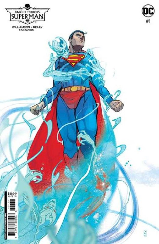 Portada ampliada de Knight Terrors Superman