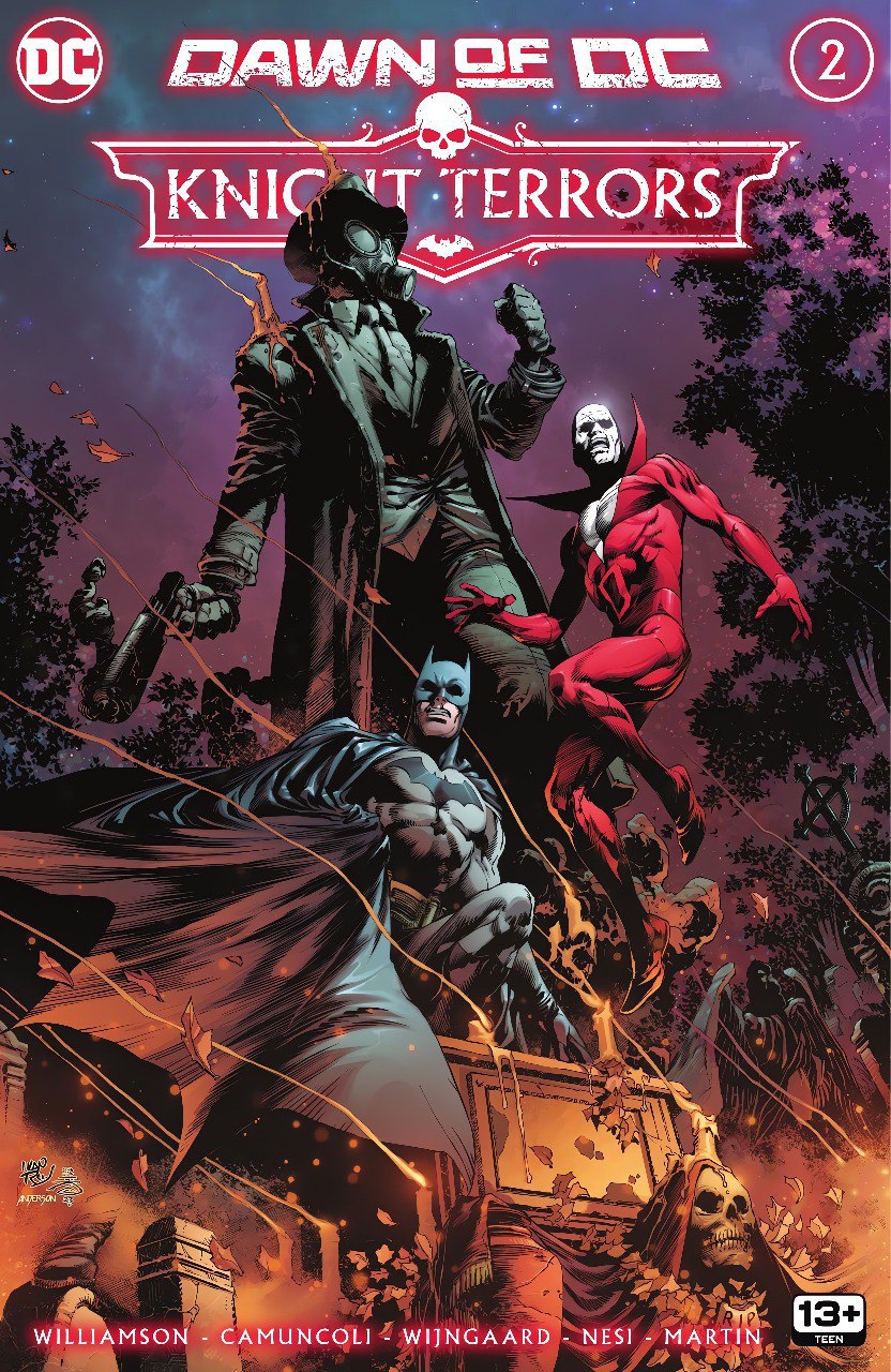 Portada ampliada de DAWN OF DC KNIGHT TERRORS