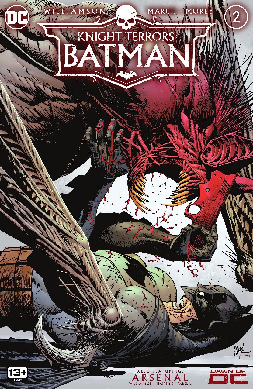 Portada ampliada de KNIGHT TERRORS BATMAN