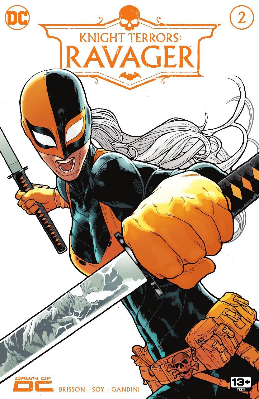 Portada ampliada de Knight Terrors: Ravager