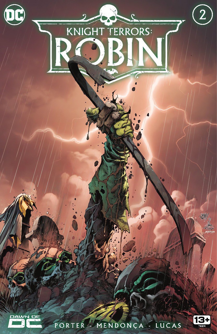 Portada ampliada de Knight Terrors: Robin