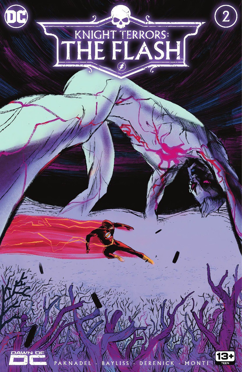 Portada ampliada de Knight Terrors: The Flash