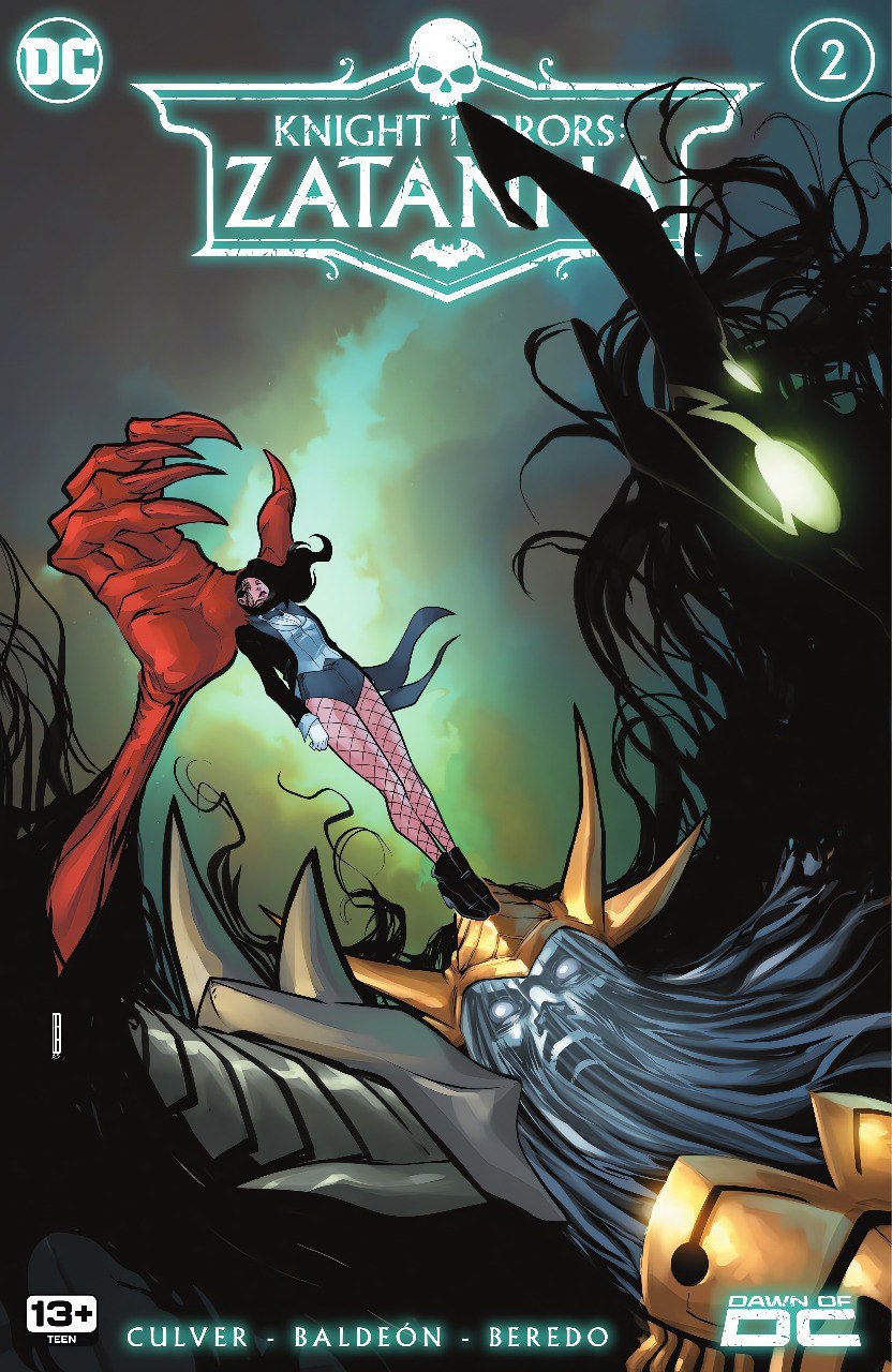 Portada ampliada de Knight Terrors: Zatanna