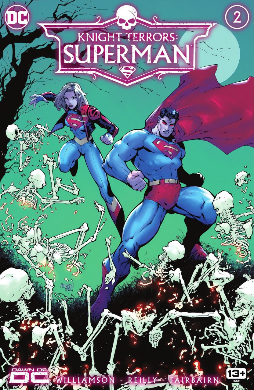 Portada ampliada de Knight Terrors Superman