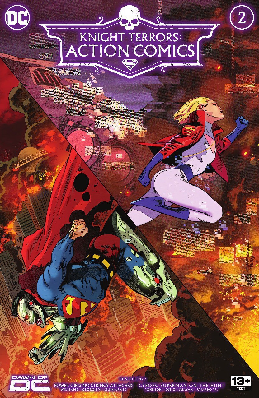 Portada ampliada de KNIGHT TERRORS ACTION COMICS