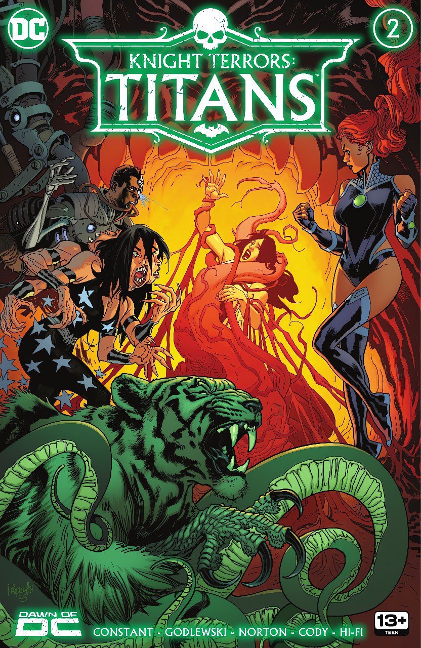 Portada ampliada de KNIGHT TERRORS TITANS