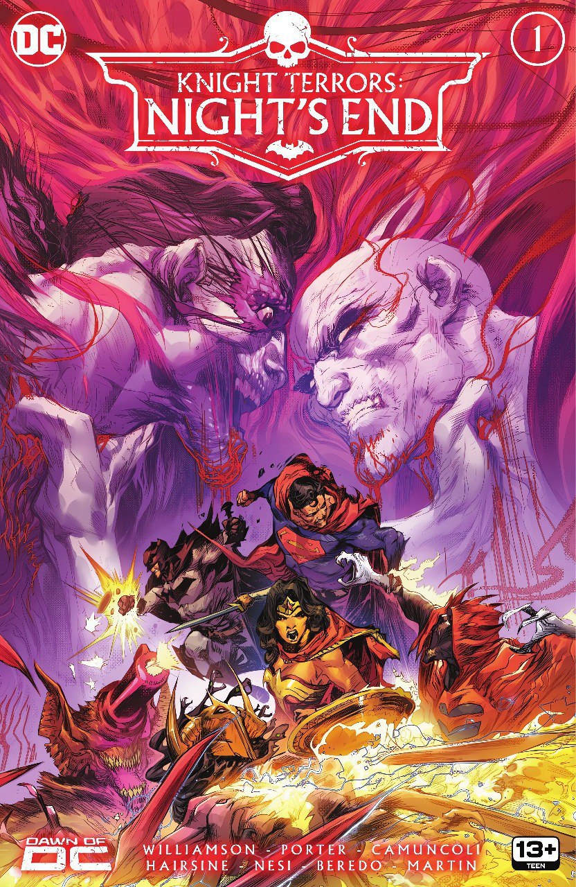 Portada ampliada de Knight Terrors Night's End