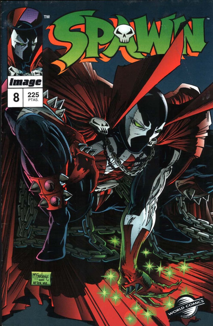 Portada ampliada de SPAWN