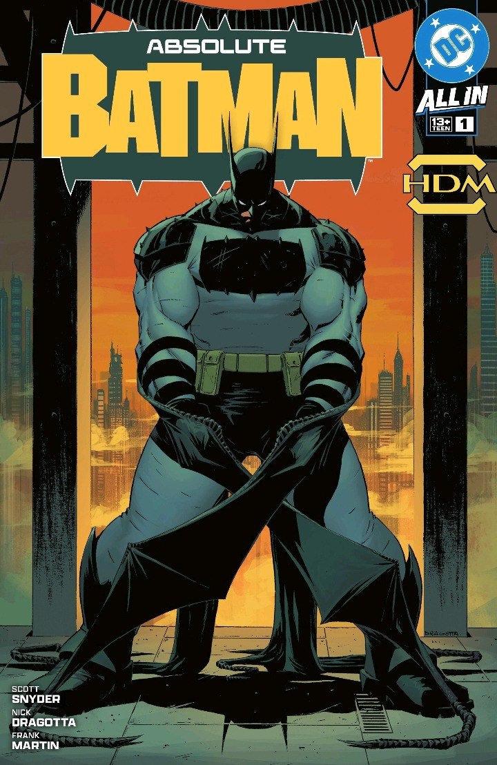Portada ampliada de Absolute Batman