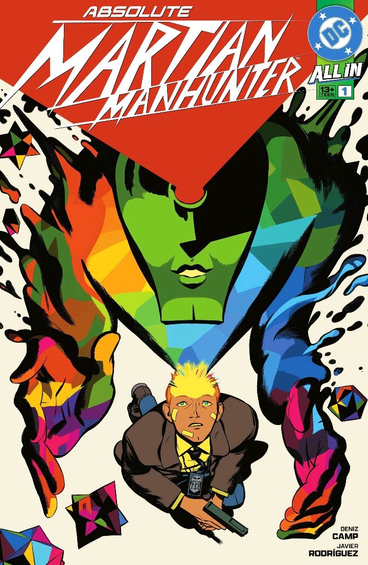 Portada ampliada de ABSOLUTE MARTIAN MANHUNTER