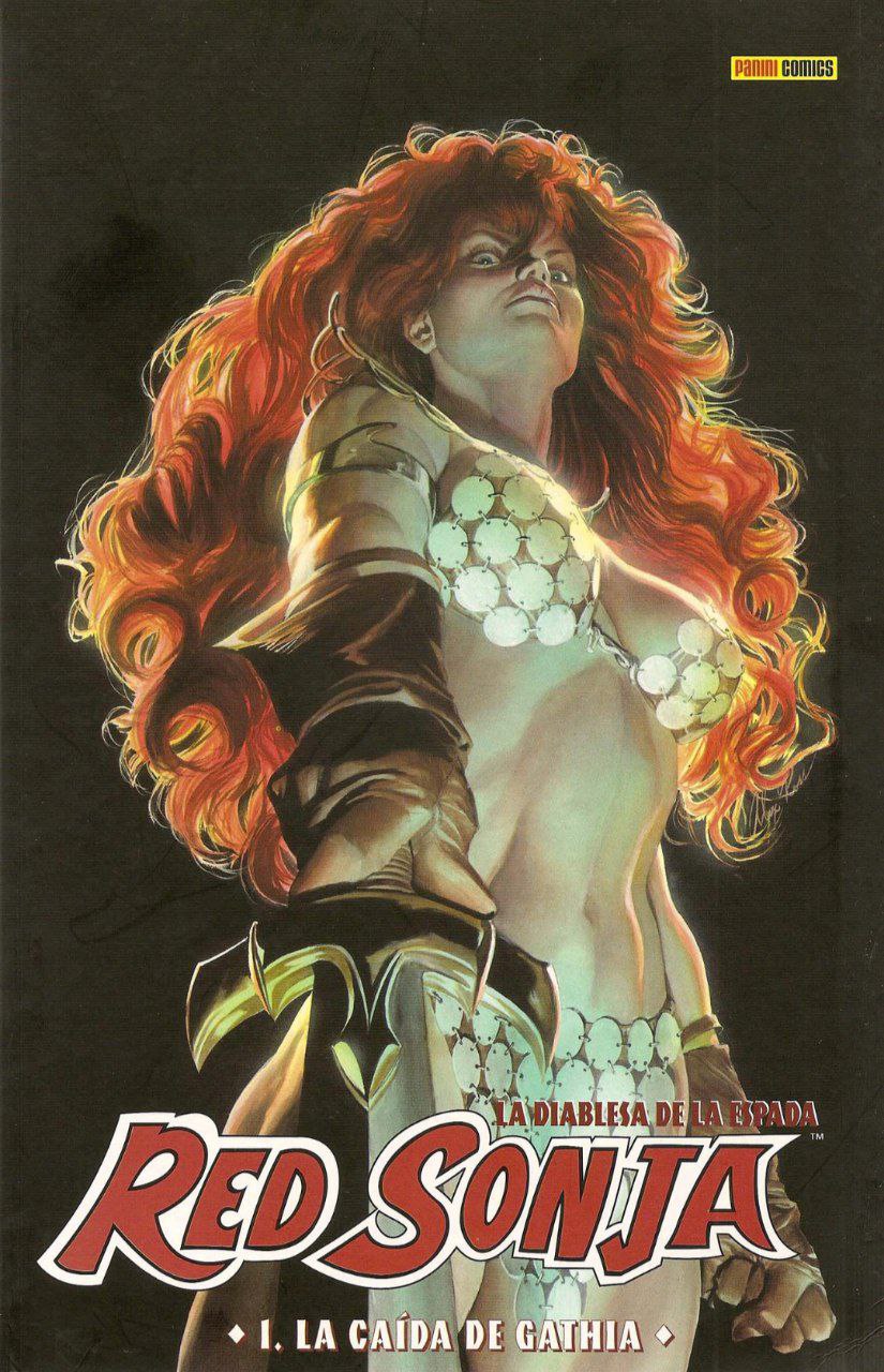 Portada ampliada de Red Sonja