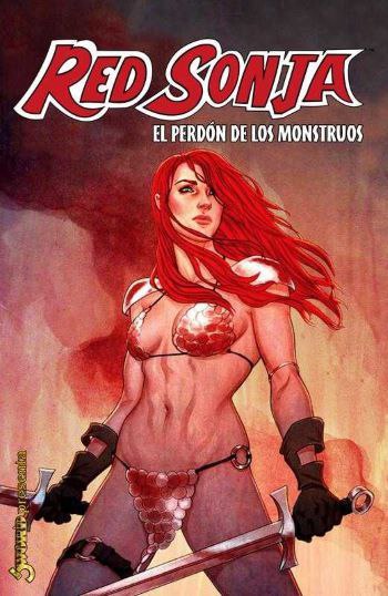Portada ampliada de RED SONJA EL PERDON DE LOS MONSTRUOS