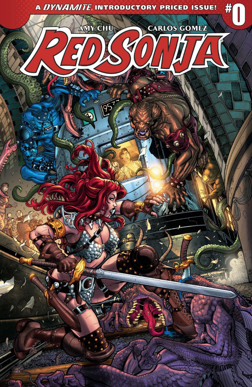 Portada ampliada de Red Sonja