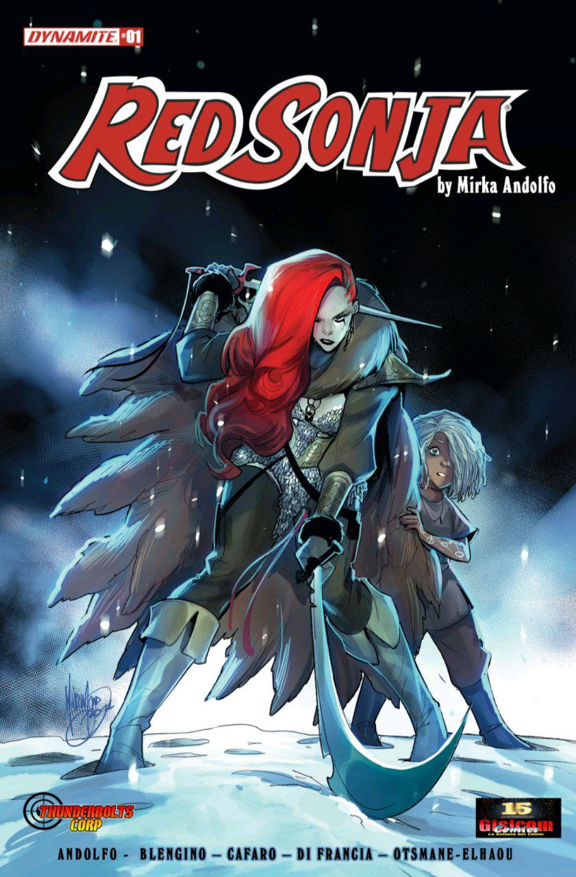 Portada ampliada de RED SONJA