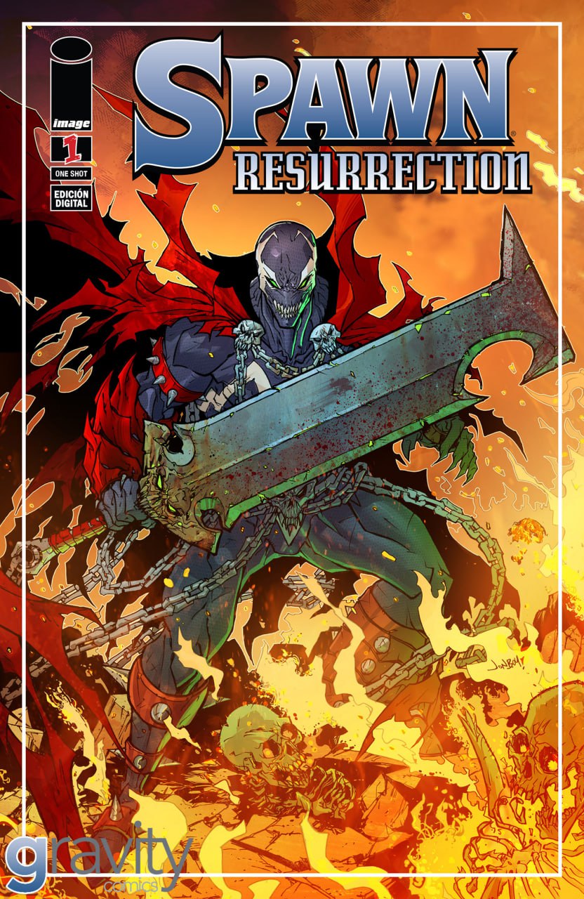 Portada ampliada de SPAWN RESURRECTION