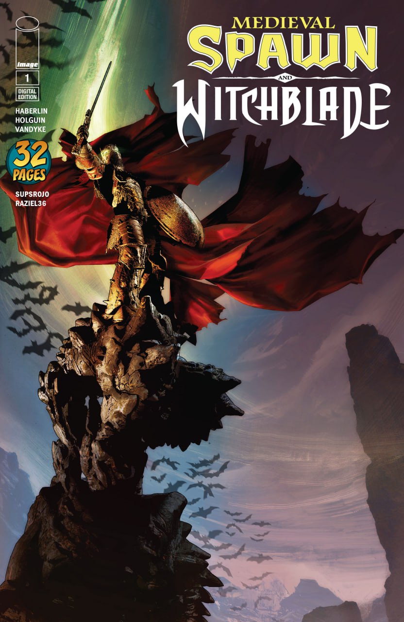Portada ampliada de Medieval Spawn Witchblade