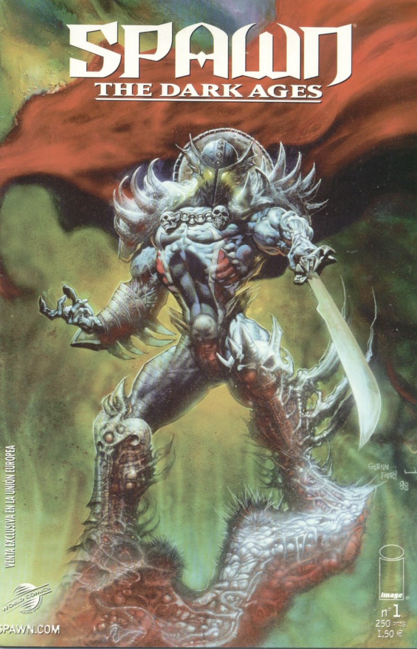 Portada ampliada de SPAWN THE DARK AGES