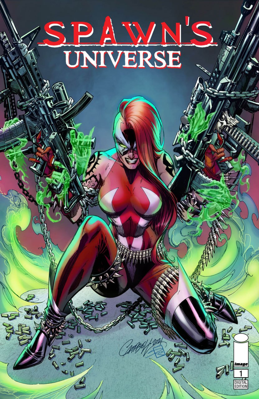 Portada ampliada de SPAWN'S UNIVERSE