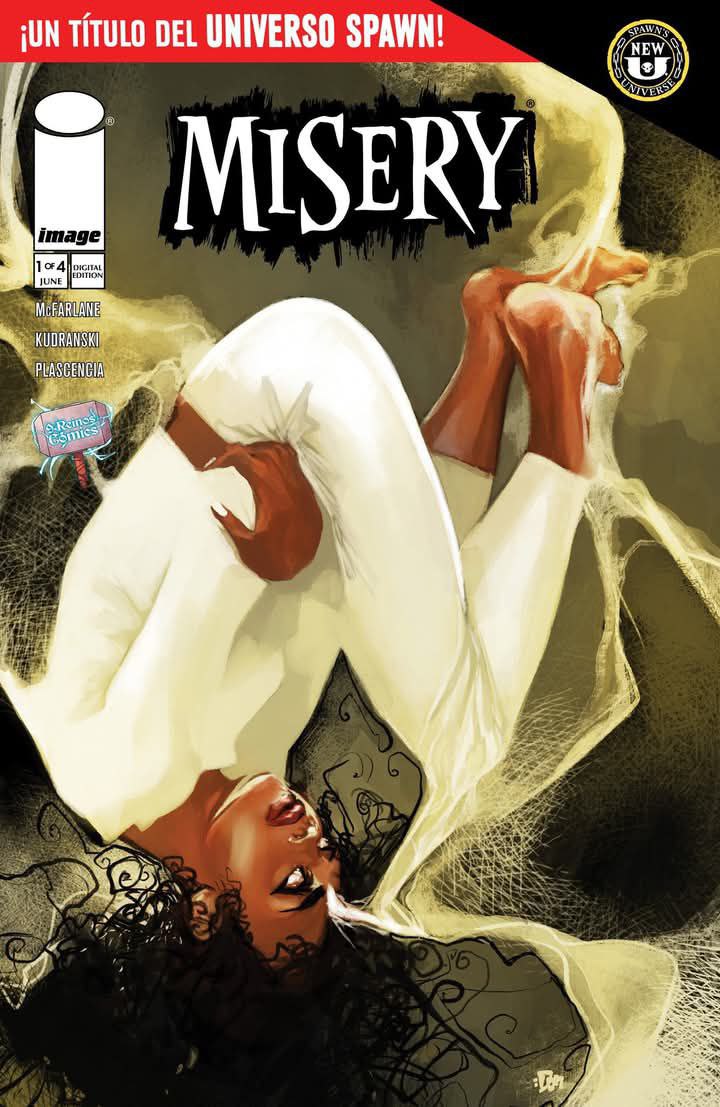 Portada ampliada de MISERY