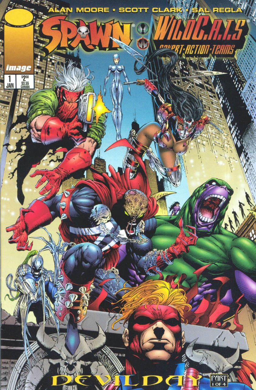 Portada ampliada de SPAWN WILD C.A.T.S