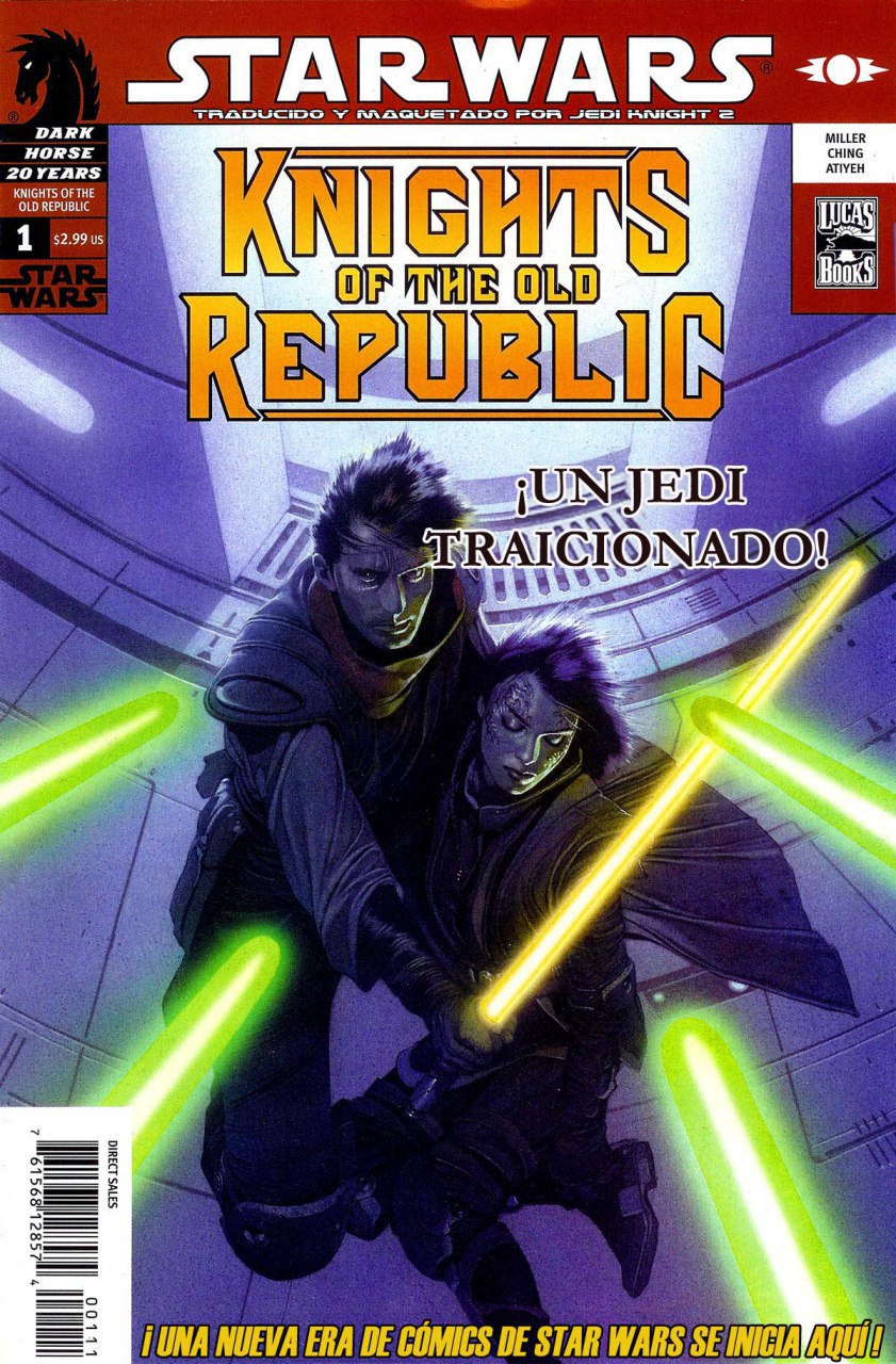 Portada ampliada de KNIGHTS OF THE OLD REPUBLIC