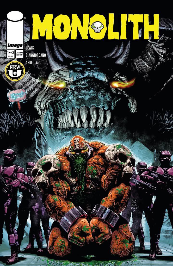 Portada ampliada de MONOLITH