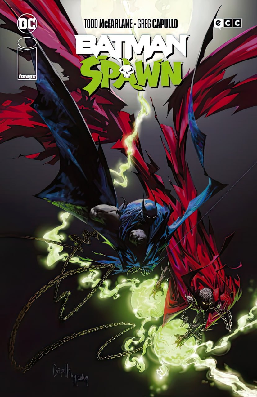 Portada ampliada de BATMAN SPAWN