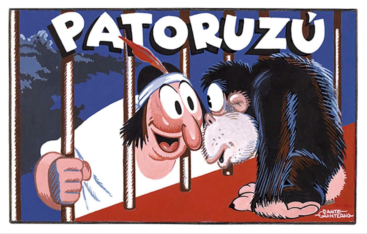 Portada ampliada de Patoruzú