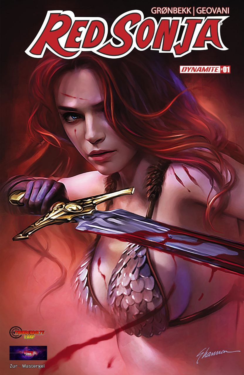 Portada ampliada de Red Sonja