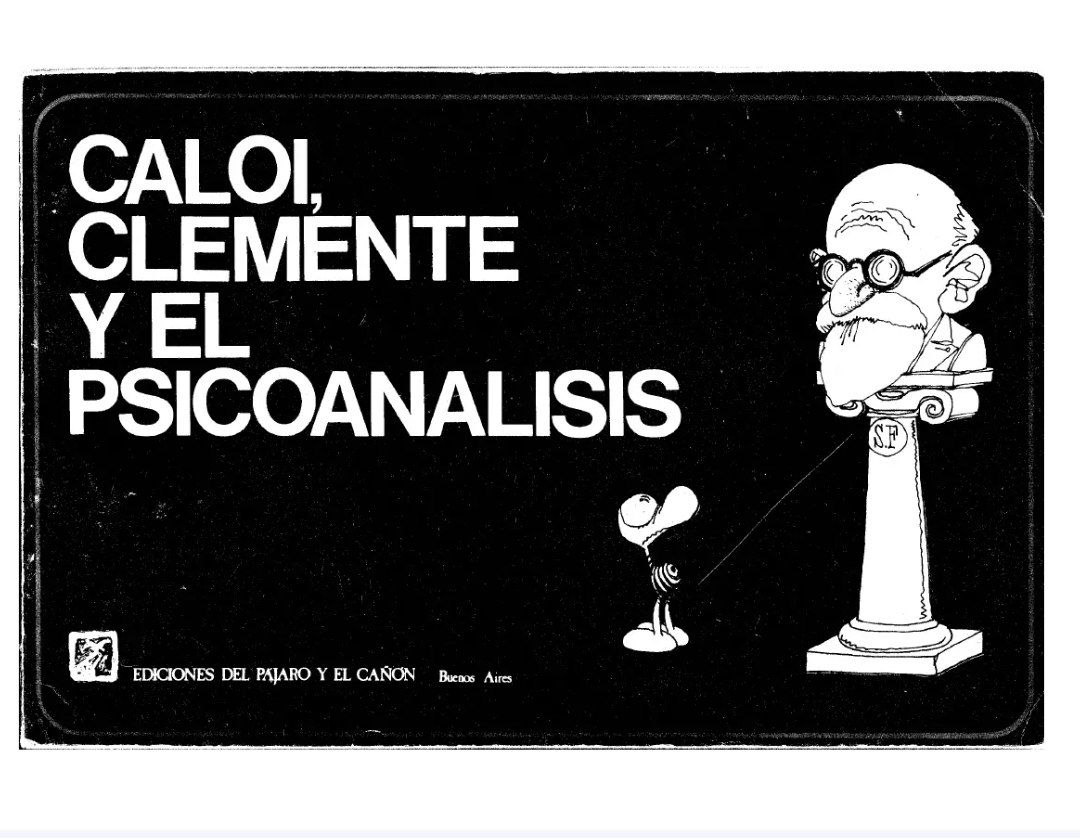 Portada ampliada de CALOI, CLEMENTE Y EL PSICOANALISIS
