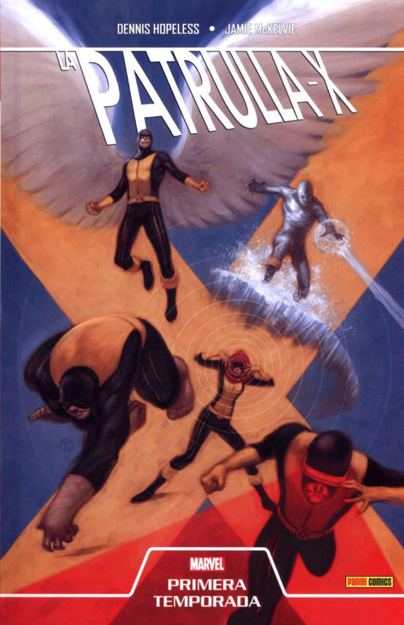 Portada ampliada de La patrula X