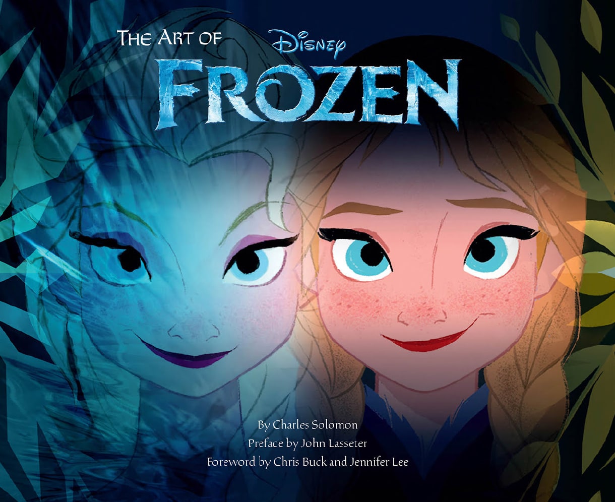 Portada ampliada de THE ART OF Disney FROZEN