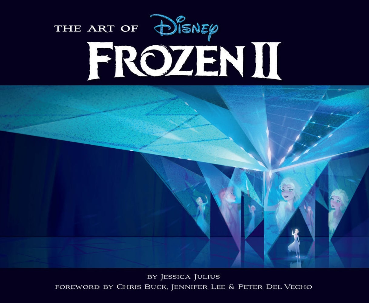 Portada ampliada de THE ART OF Disney FROZEN II