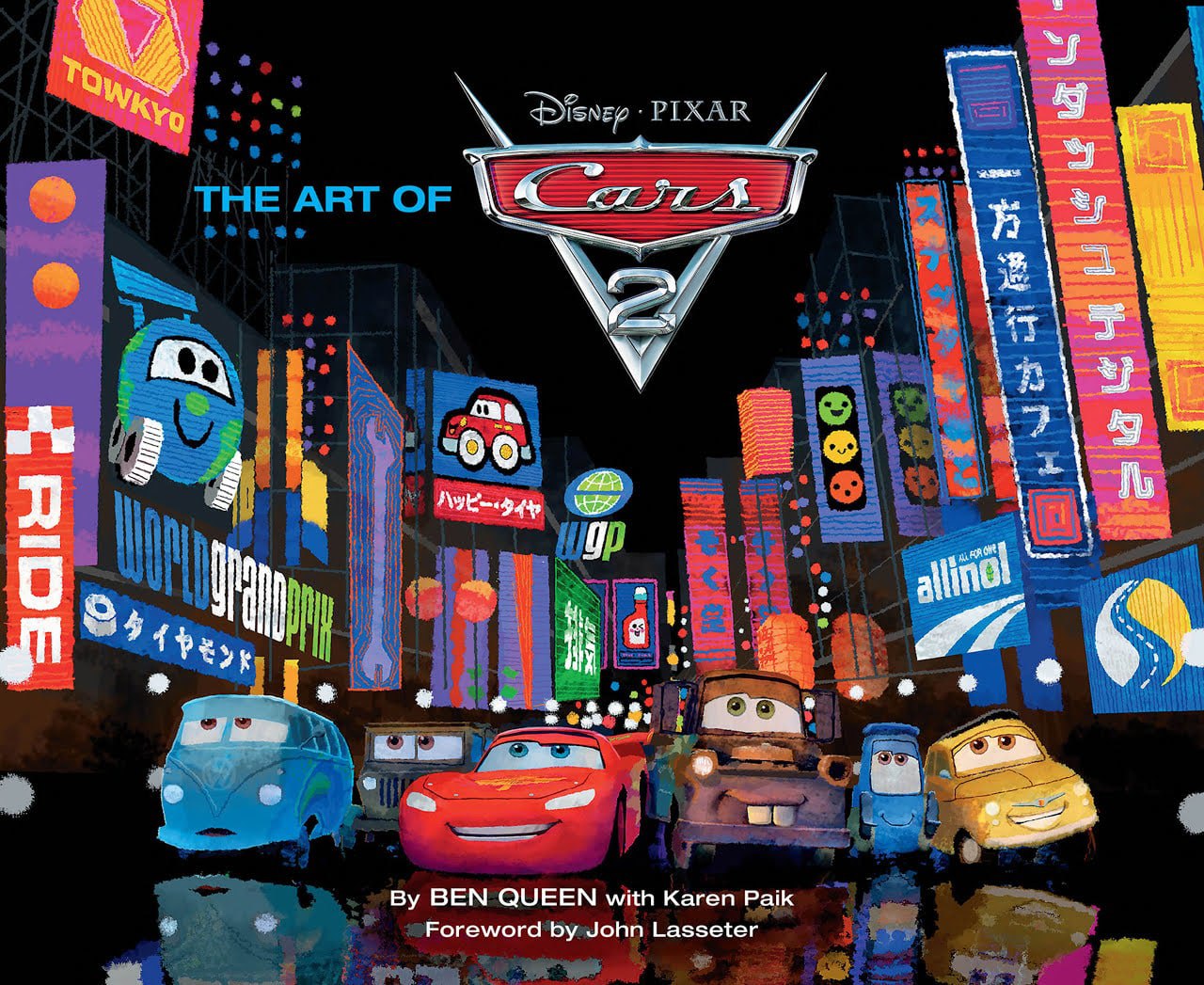 Portada ampliada de THE ART OF Cars 2